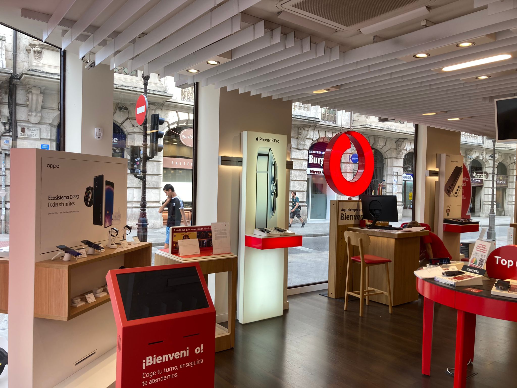 Vodafone Calle Santander foto