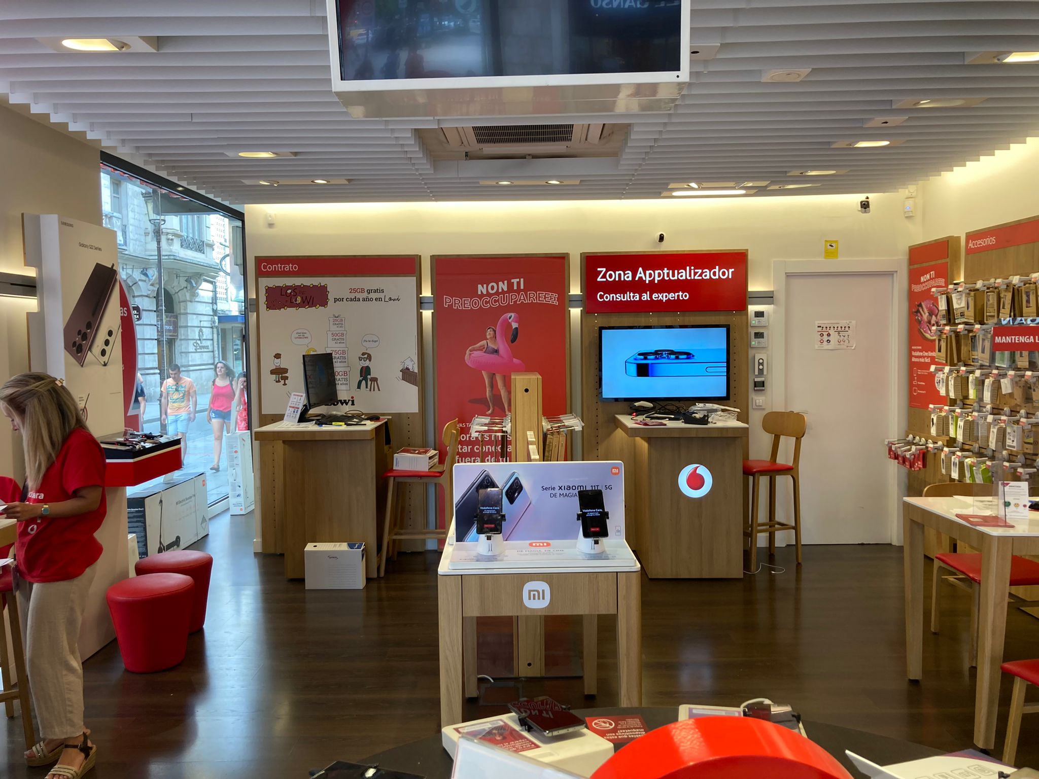Vodafone Calle Santander foto