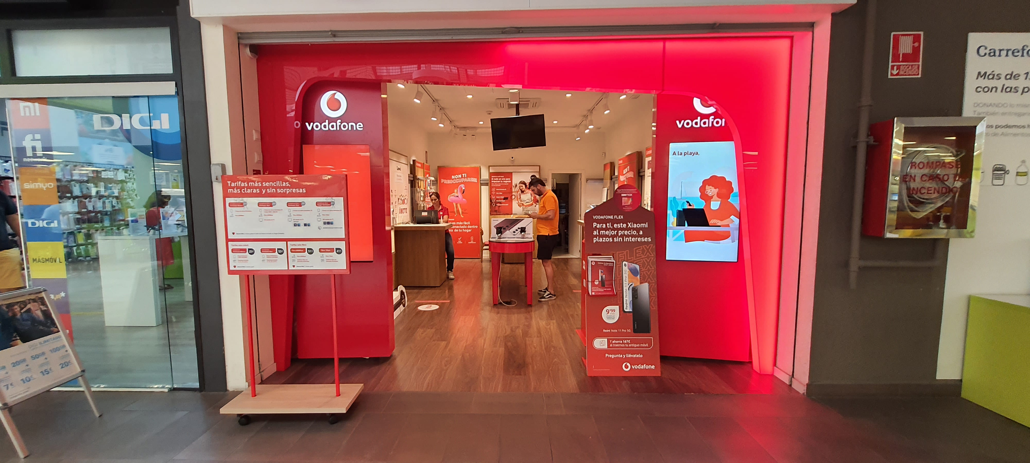 Vodafone Murcia – CC Eroski foto
