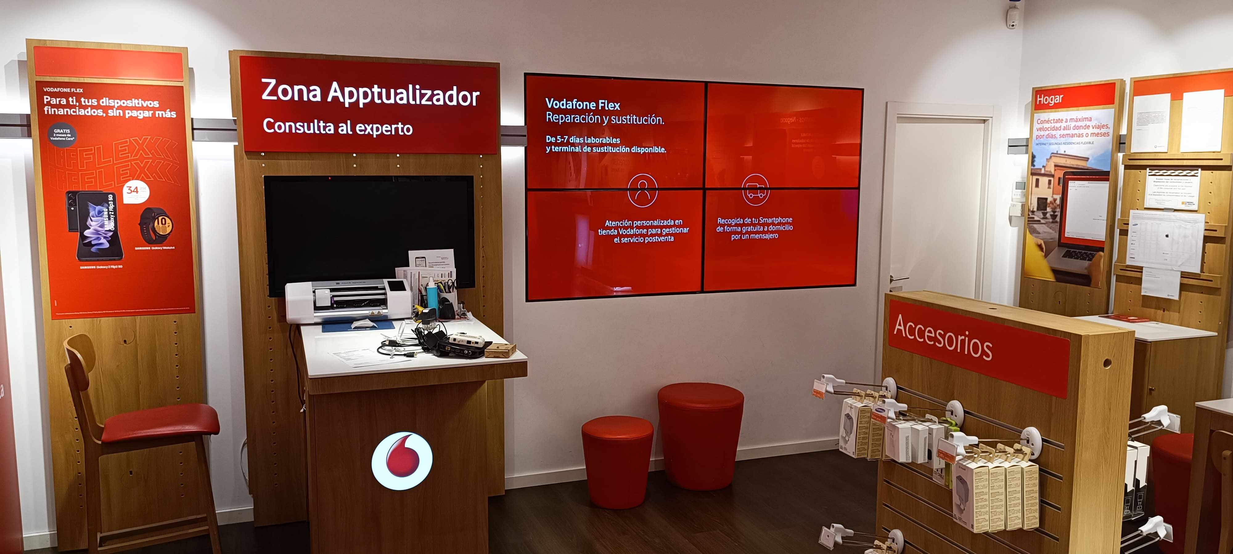 Vodafone Alcampo Utebo foto