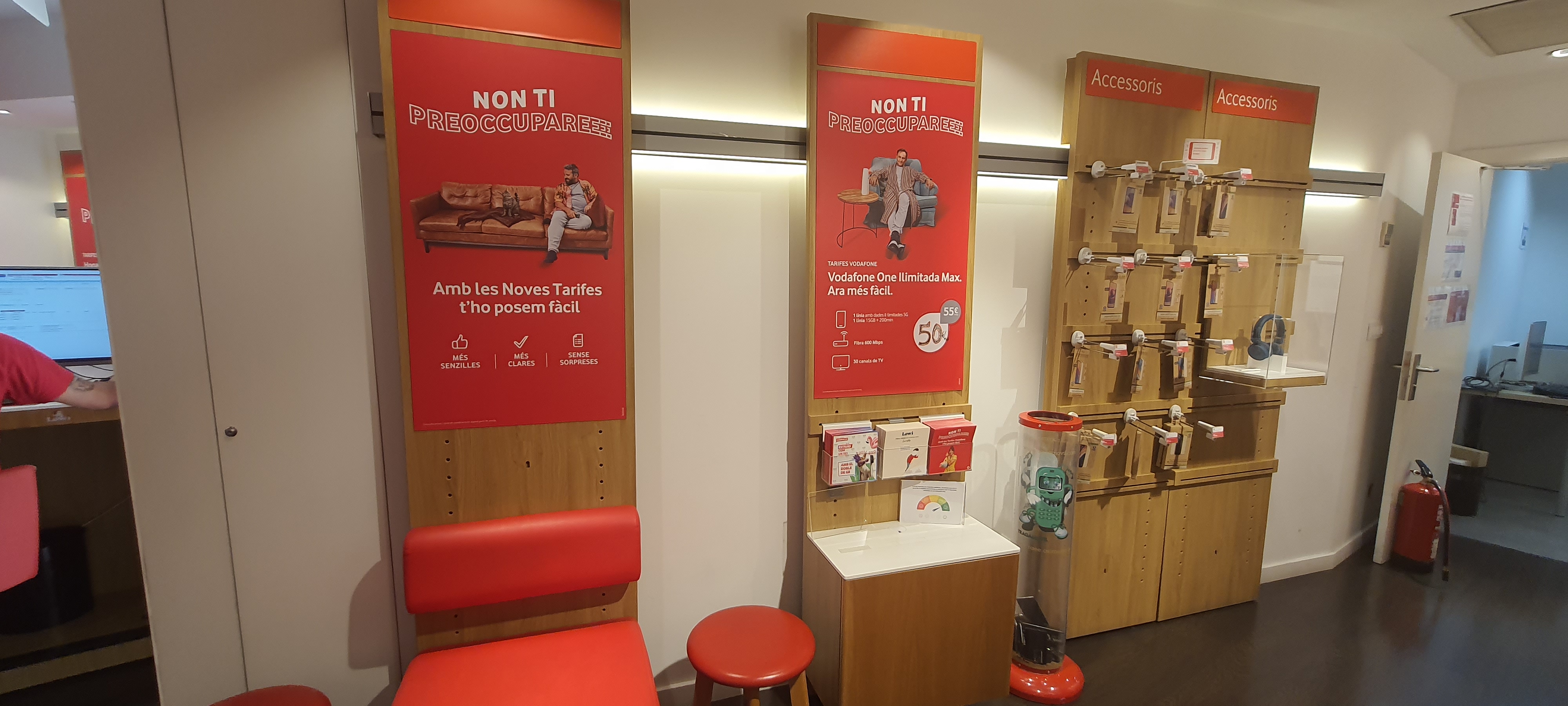 Vodafone Rambla Cataluña foto