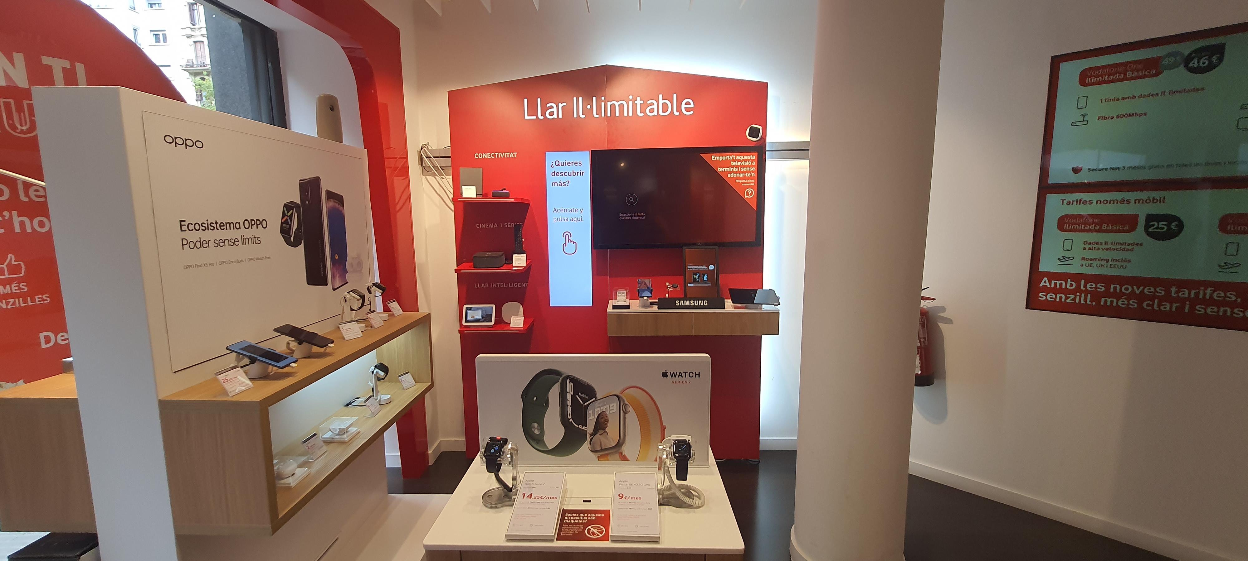 Vodafone Rambla Cataluña foto